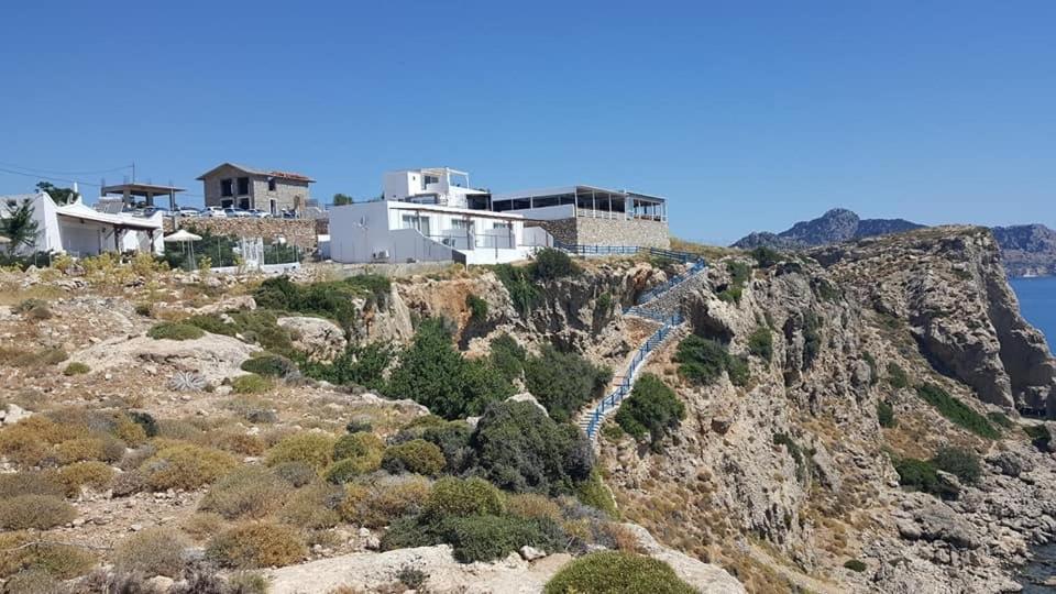 Grande Blue Suites With Private Bay Archangelos  Exterior foto